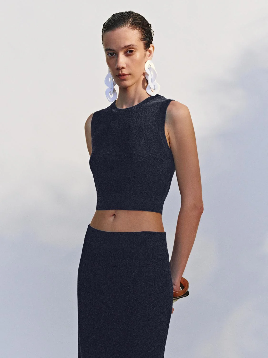 Knitted Sleeveless T-Shirts - Image 23