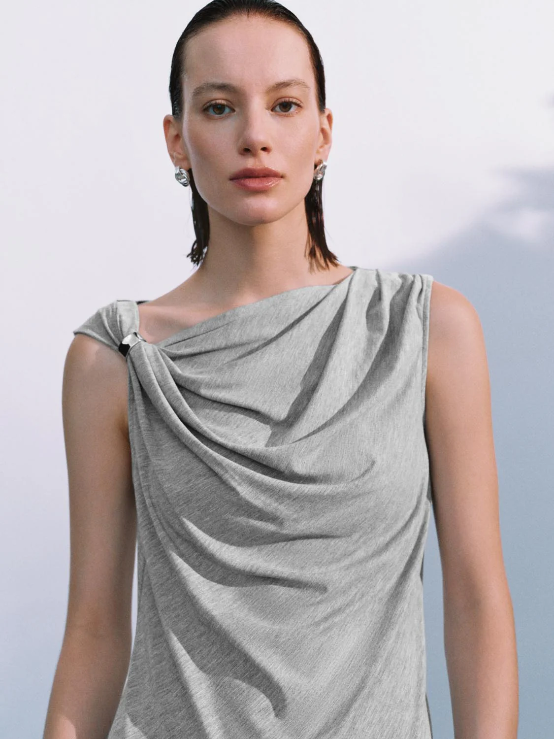 Knot Cap Sleeve T-Shirts - Image 3