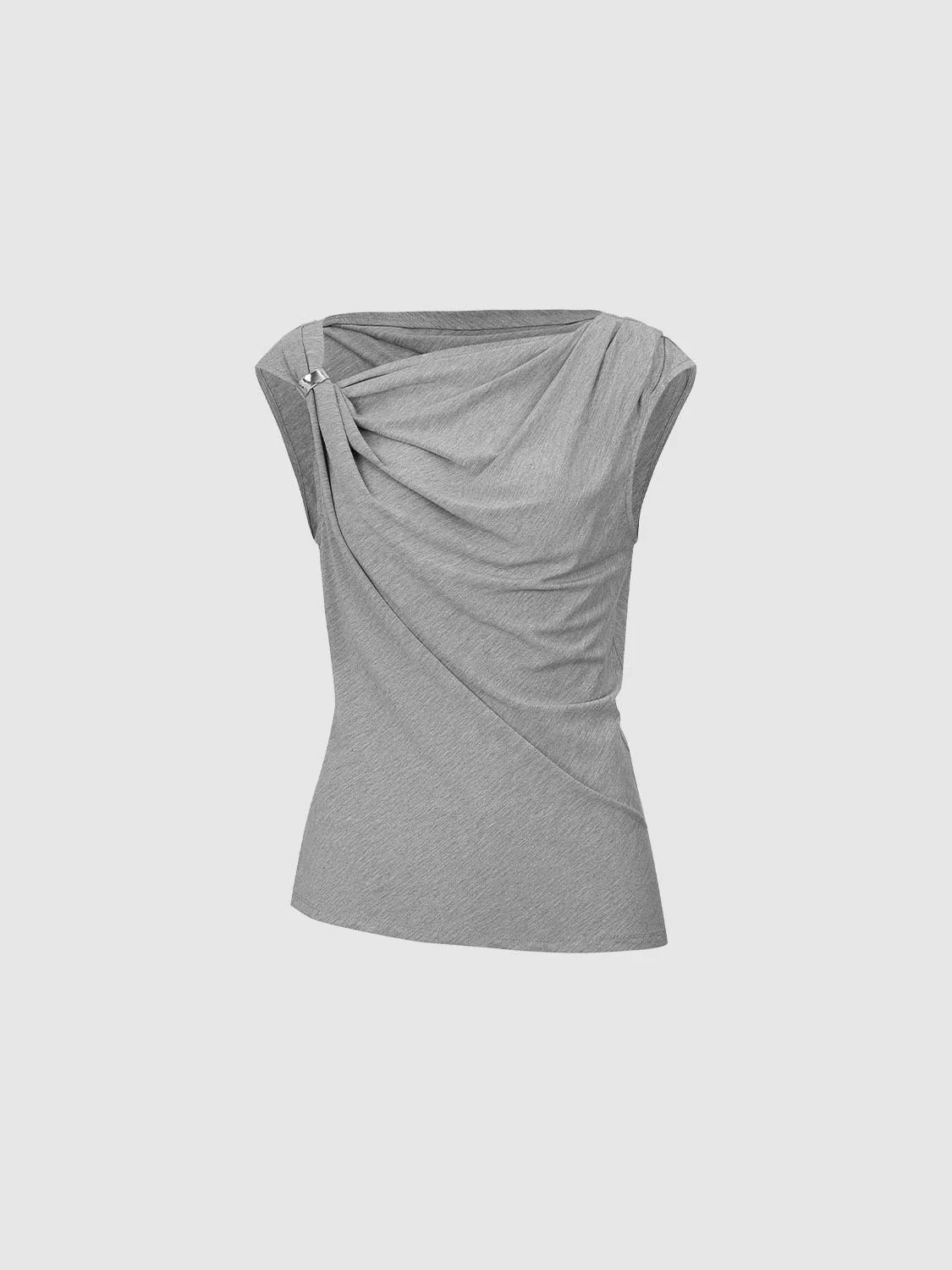 Knot Cap Sleeve T-Shirts - Image 7
