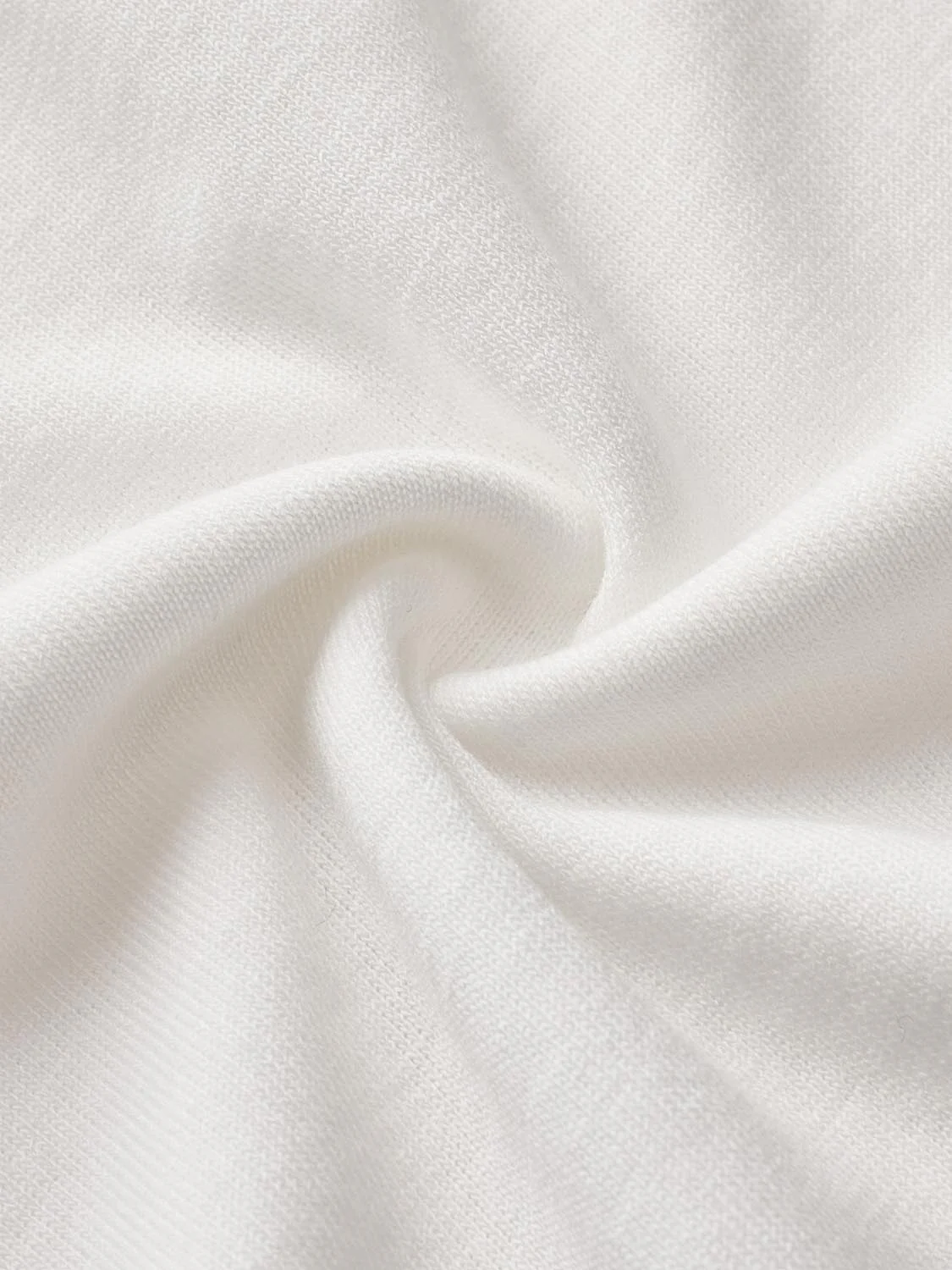Knot Front Crew Neck Long Sleeve T-Shirts - Image 8