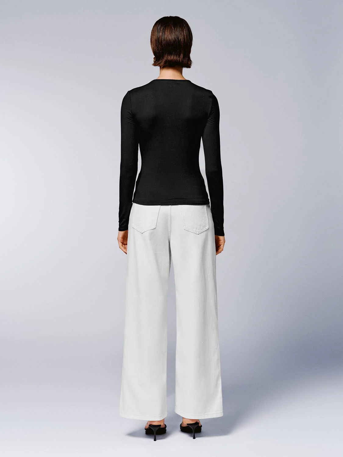Knot Front Long Sleeve T-Shirts - Image 14