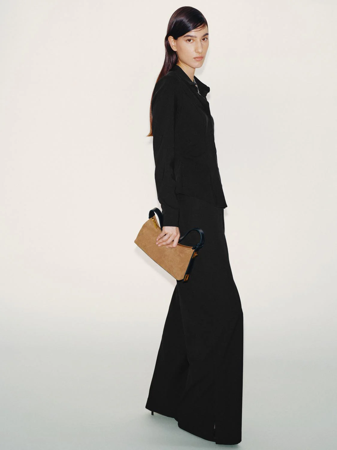 Lace Detail Wide Leg Pants - Image 5