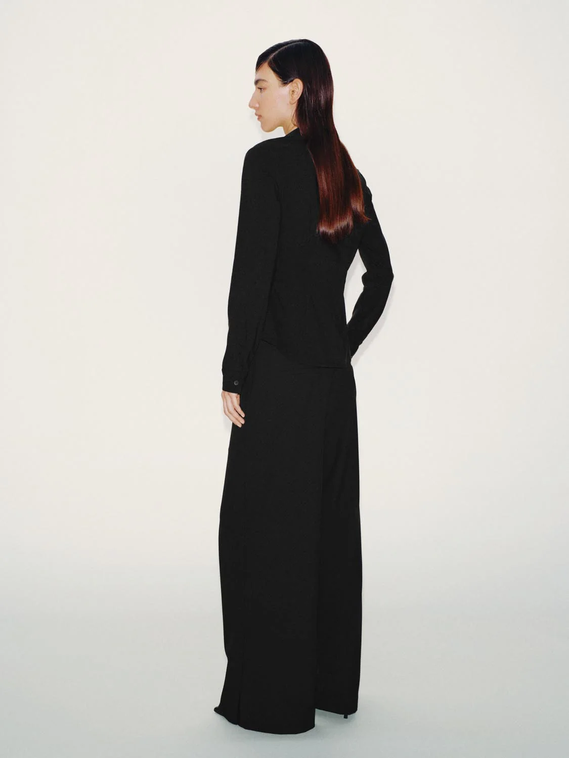 Lace Detail Wide Leg Pants - Image 6