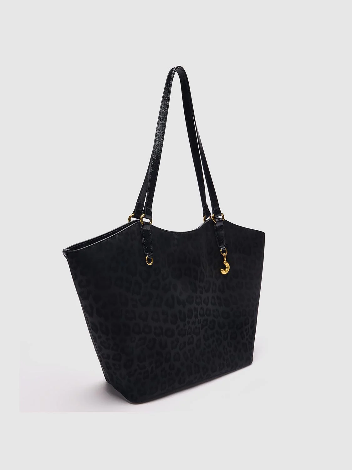 Leopard Print Detail Shoulder Bags - Image 3