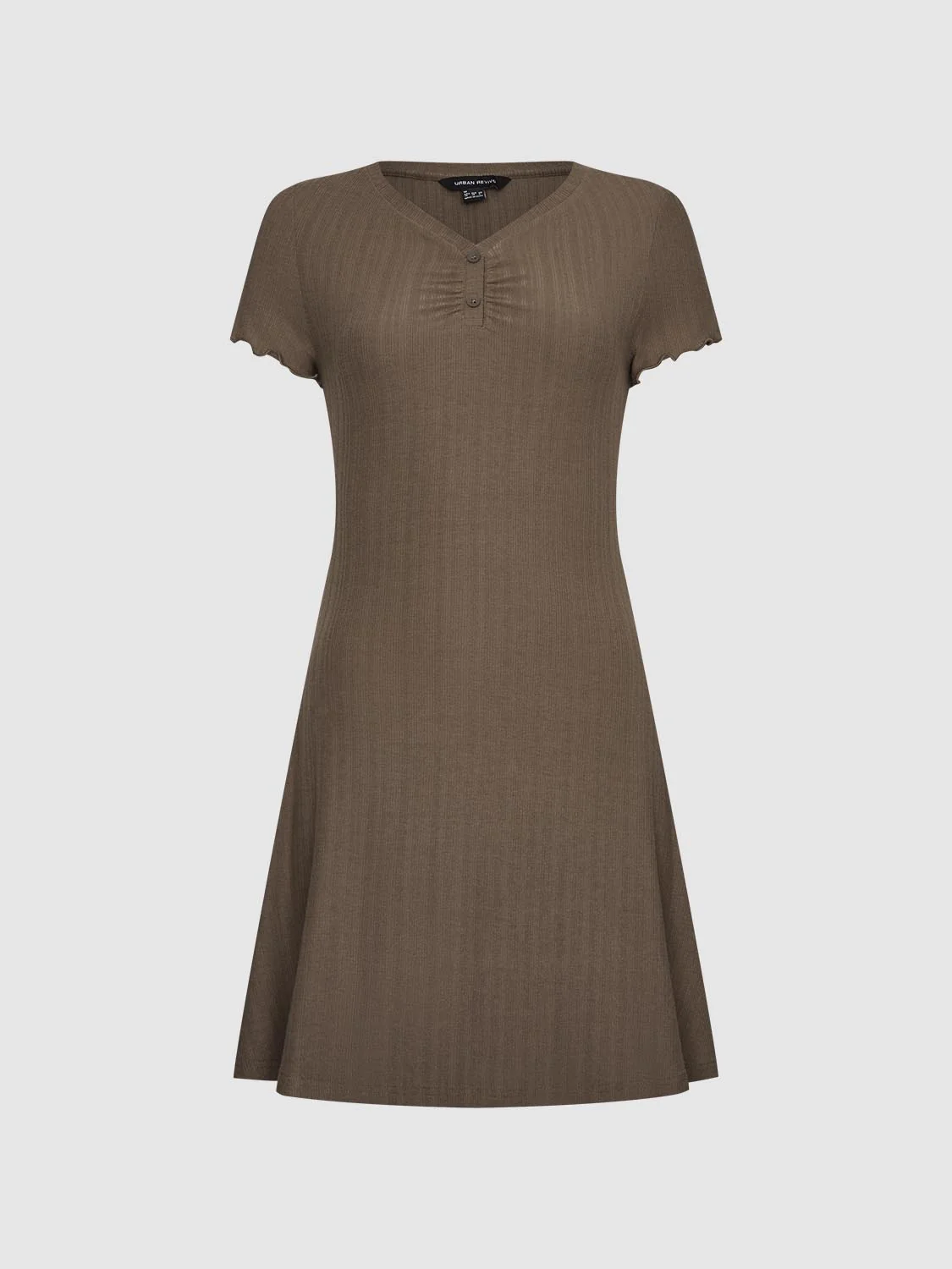Lettuce Hem Mini Dresses - Image 7