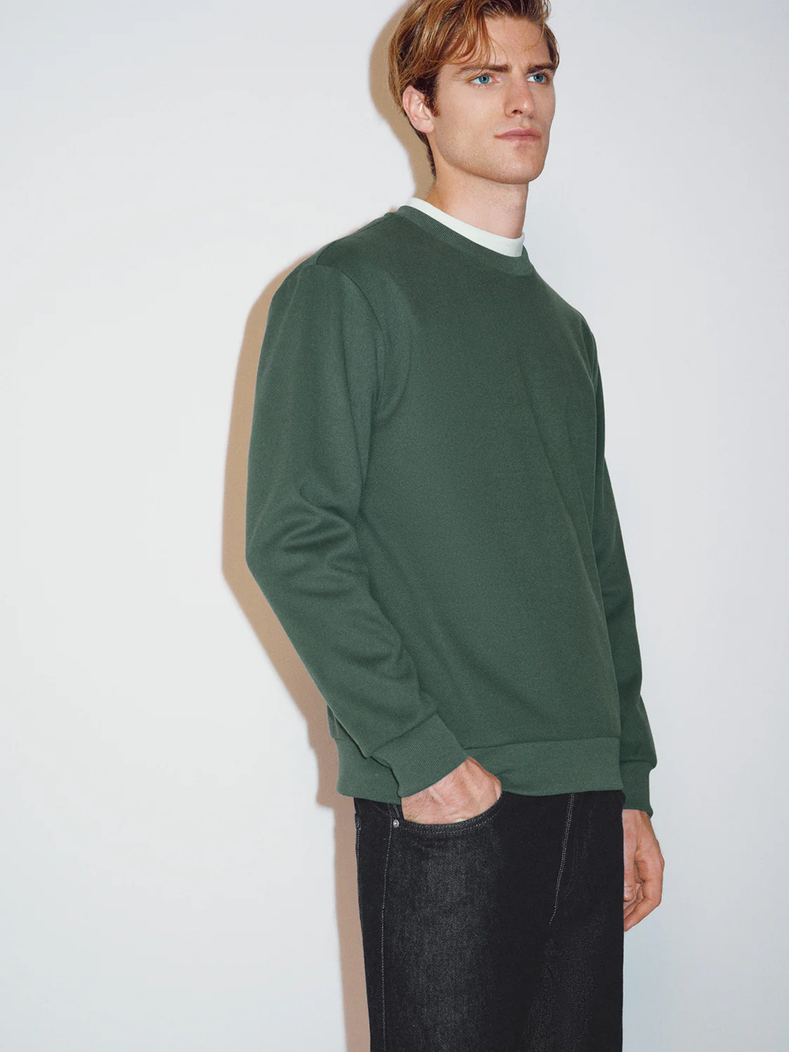 Long Sleeve Crew Neck Sweatshirts - Image 8