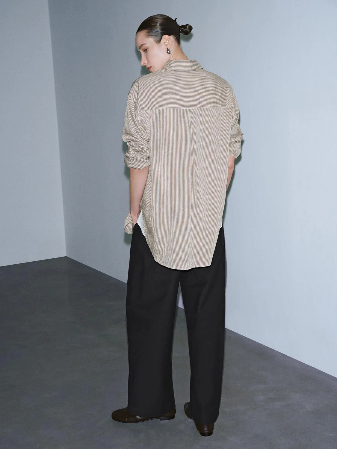 Loose Fit Striped Shirts - Image 6