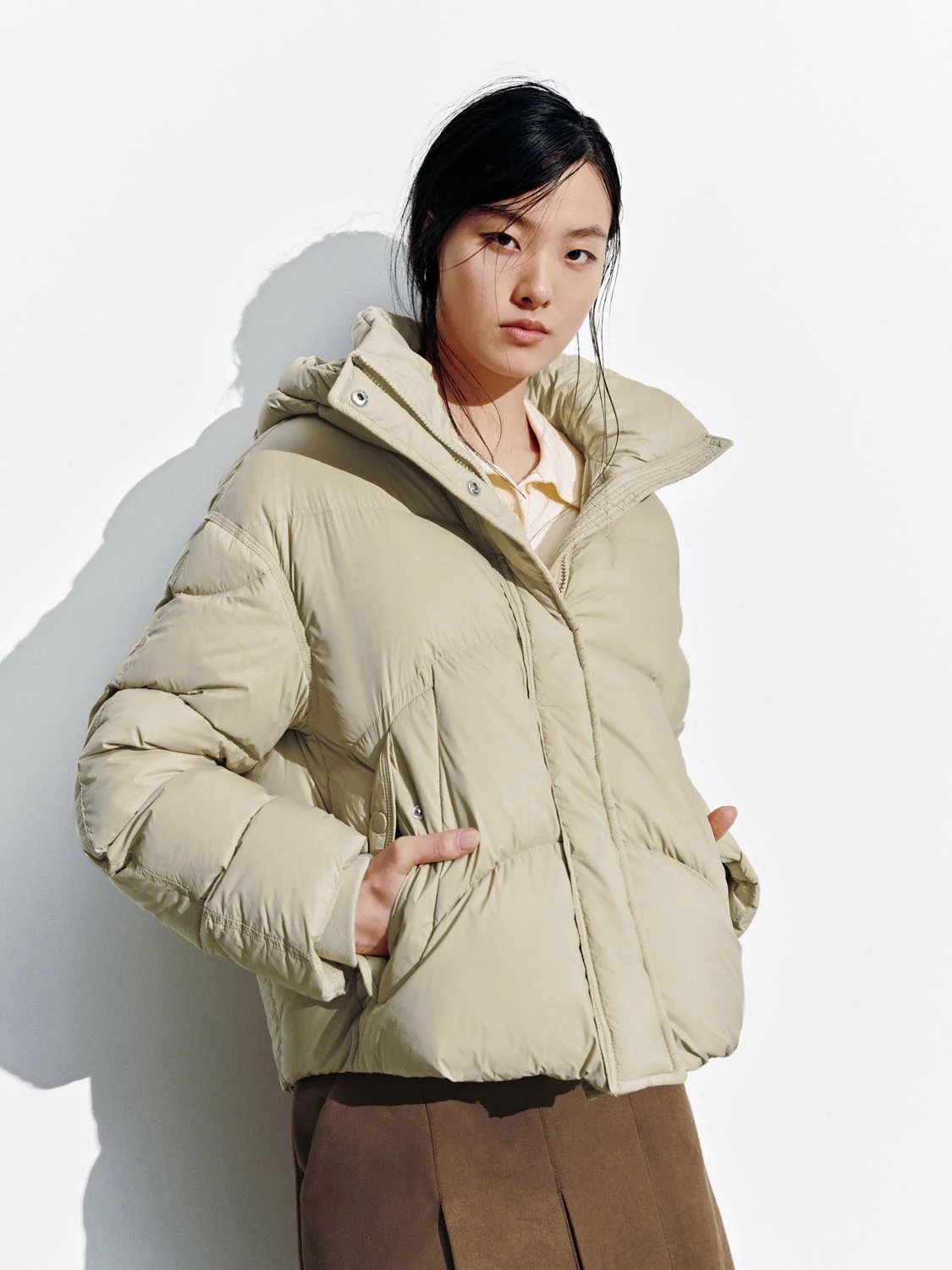 Loose Hooded Padded Puffer Jackets - Image 10