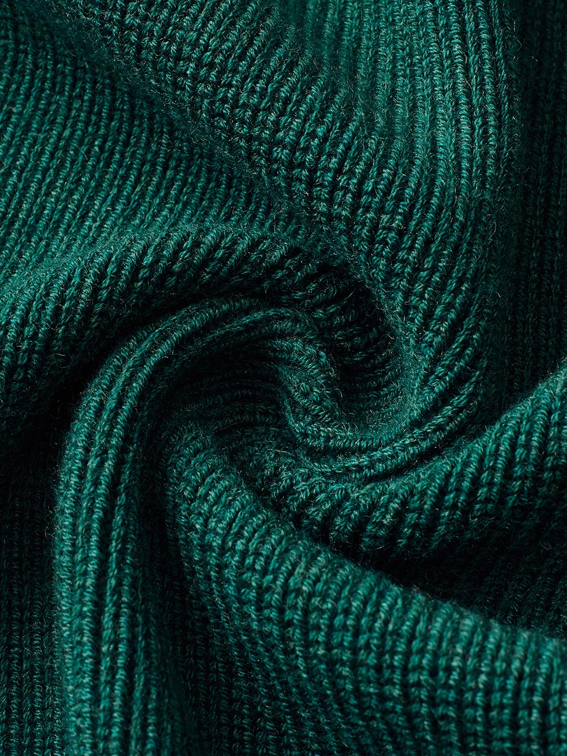 Mock Neck Zip Detail Knitted Cardigan - Image 8