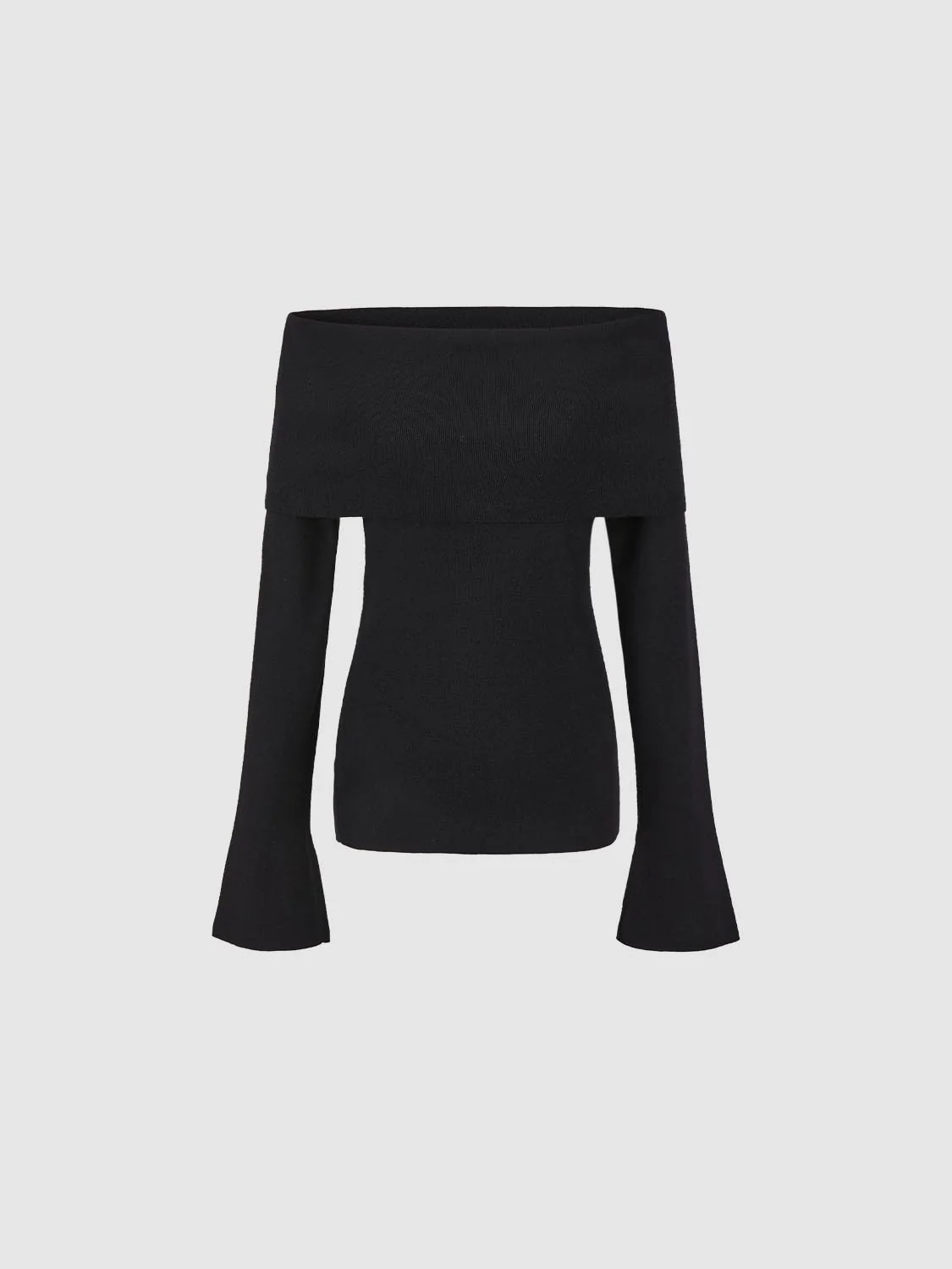 Off Shoulder Knitted T-Shirts - Image 15