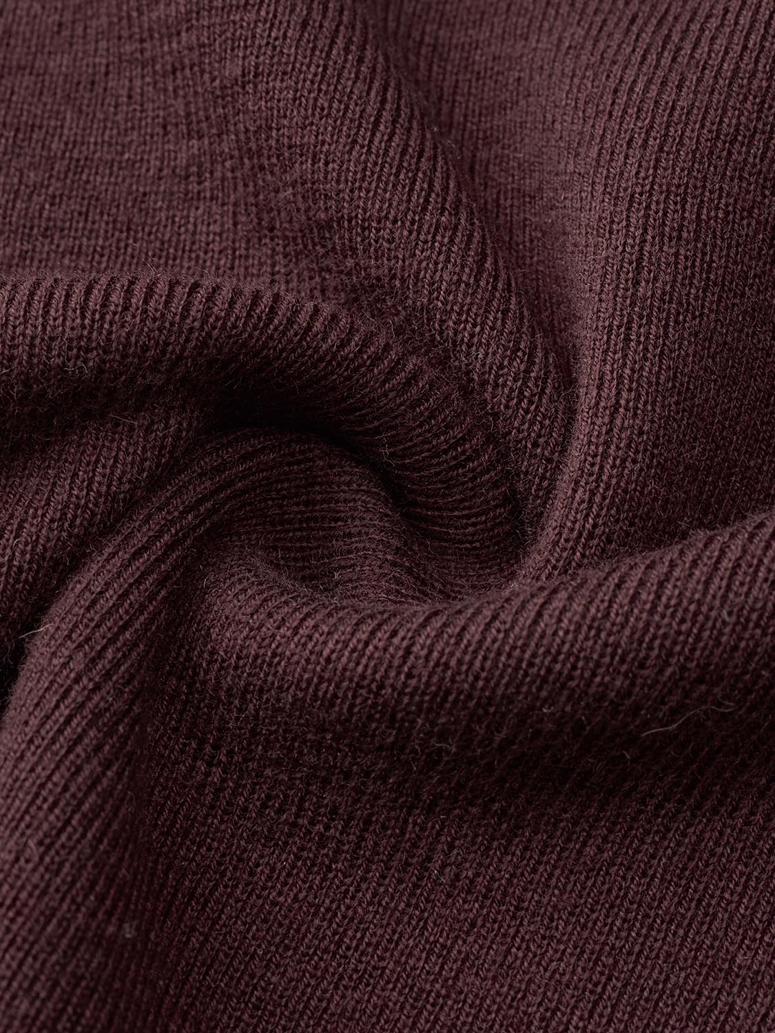Off Shoulder Ruched Long Sleeve Knitted T-Shirts - Image 8