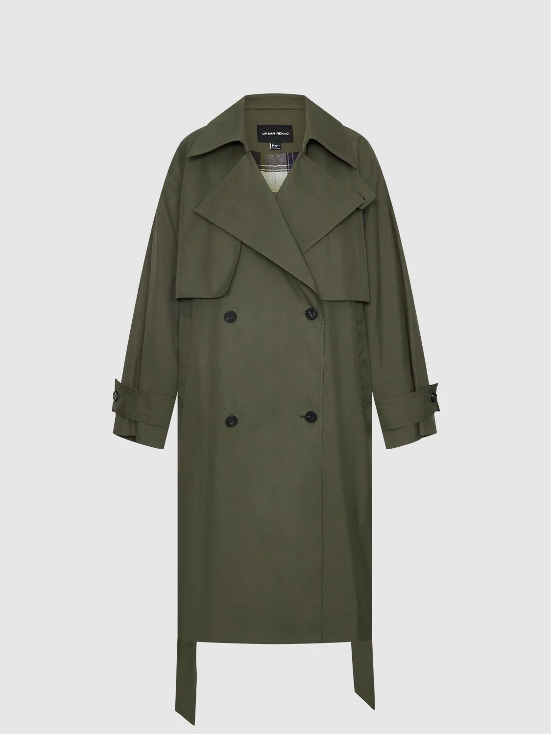 Oversize Double Breasted Trench Coats - Image 7