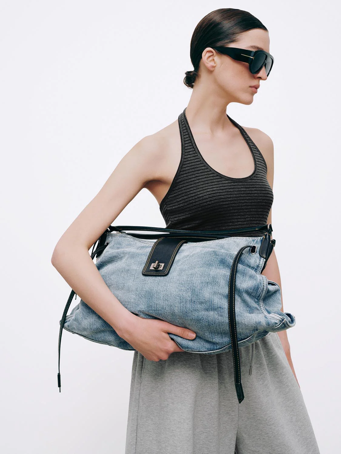 Oversized Gradient Shoulder Bags - Image 8