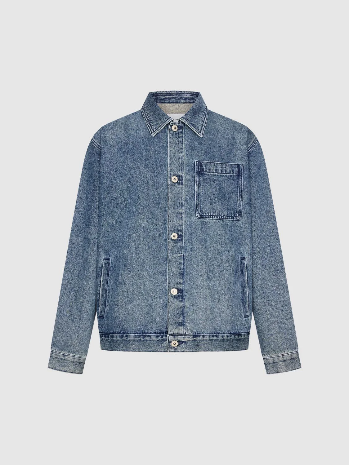 Patch Pocket Denim Jackets - Image 7