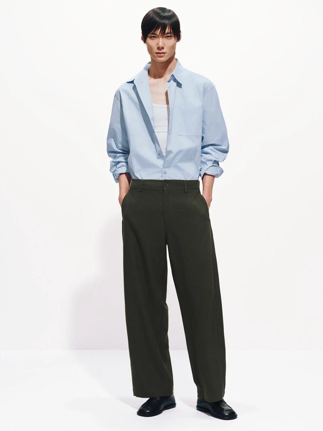 Patch Pocket Loose Fit Shirts - Image 4