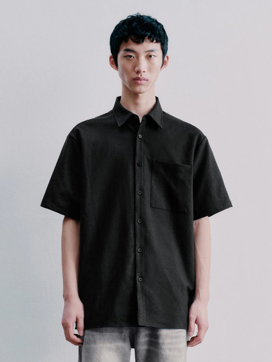 Patch Pocket Short Sleeve Shirts - Image 18