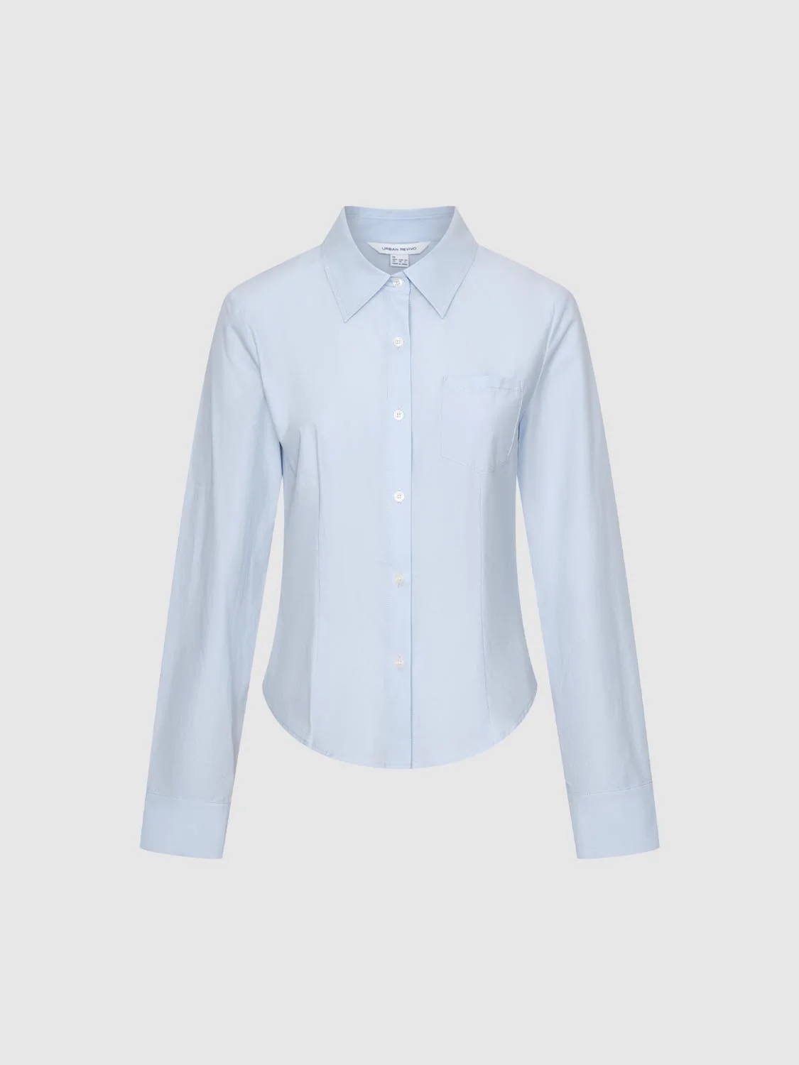 Patch Pocket Tailored Seamed Shirts - Image 7