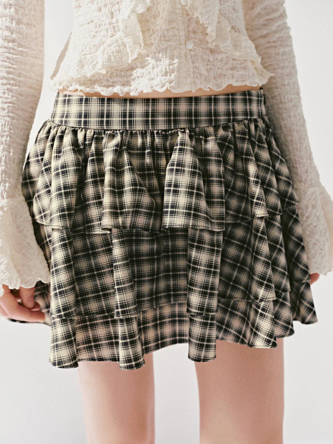 Plaid Mini Skirts - Image 5