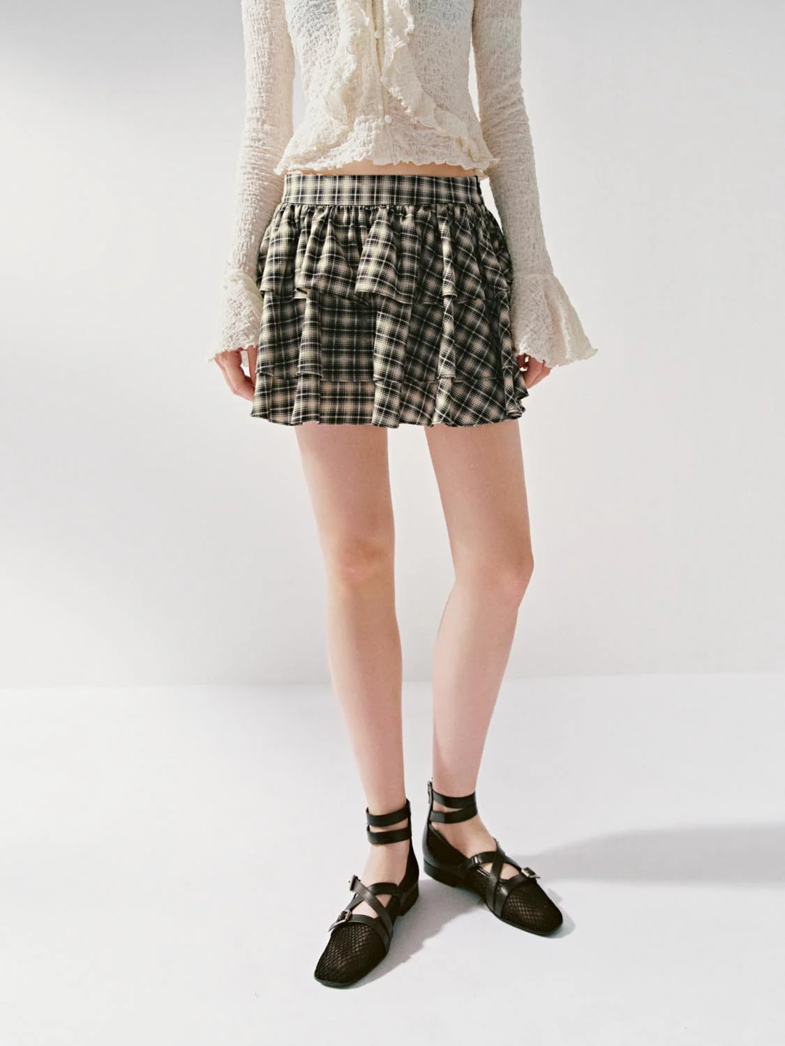 Plaid Mini Skirts - Image 8