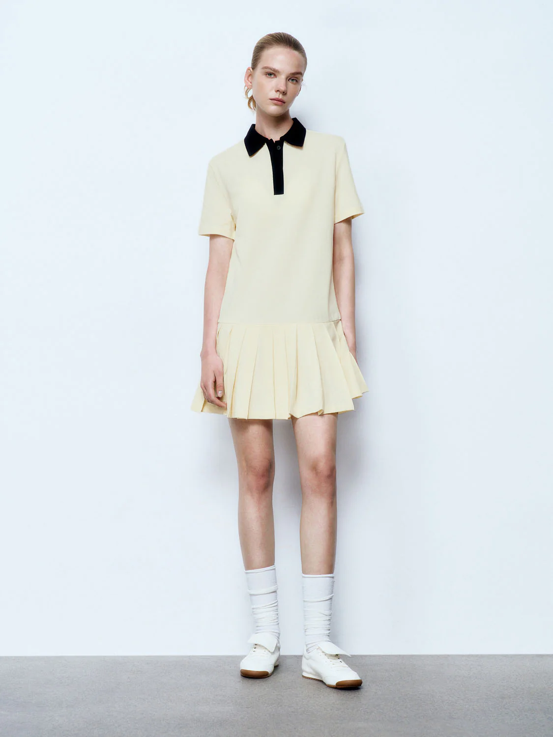 Pleated Straight Dresses - Image 10
