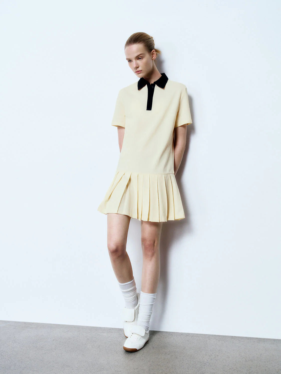 Pleated Straight Dresses - Image 11