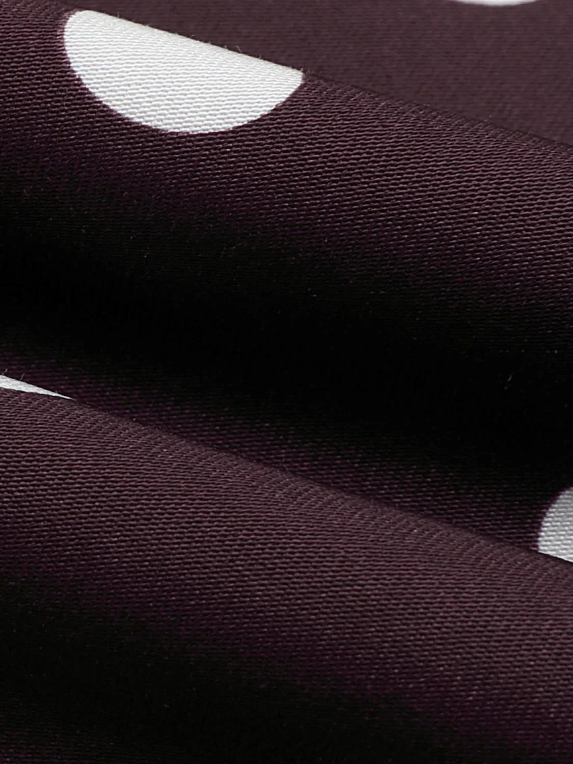 Polka Dotted A-Line Midi Dresses - Image 8