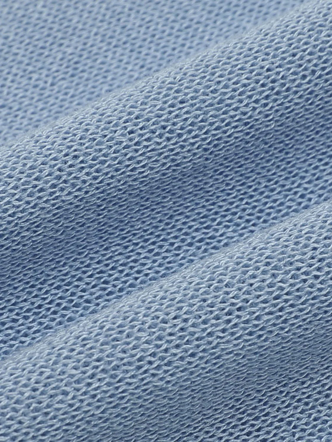 Polo Neck Argyle Detail Long Sleeve Knitted T-Shirts - Image 8