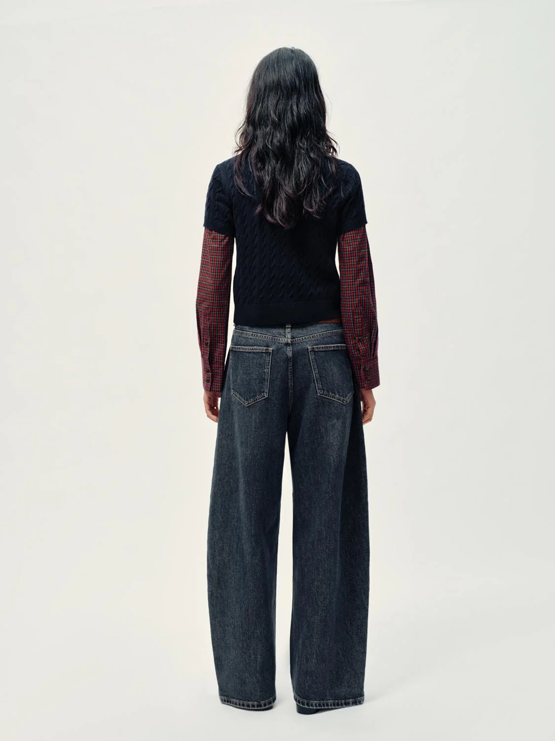 Polo Neck Cable Knitted T-Shirts - Image 22