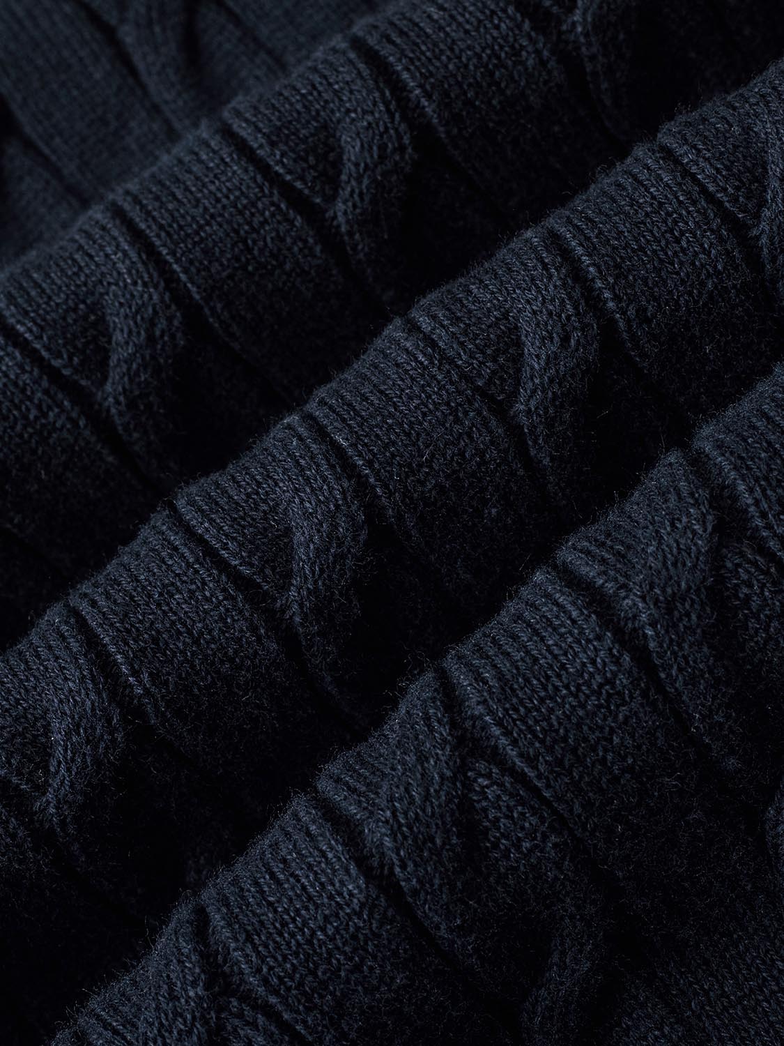 Polo Neck Cable Knitted T-Shirts - Image 24