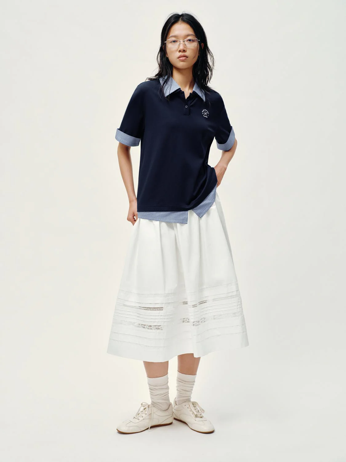 Polo Neck Contrast Trim T-Shirts - Image 12