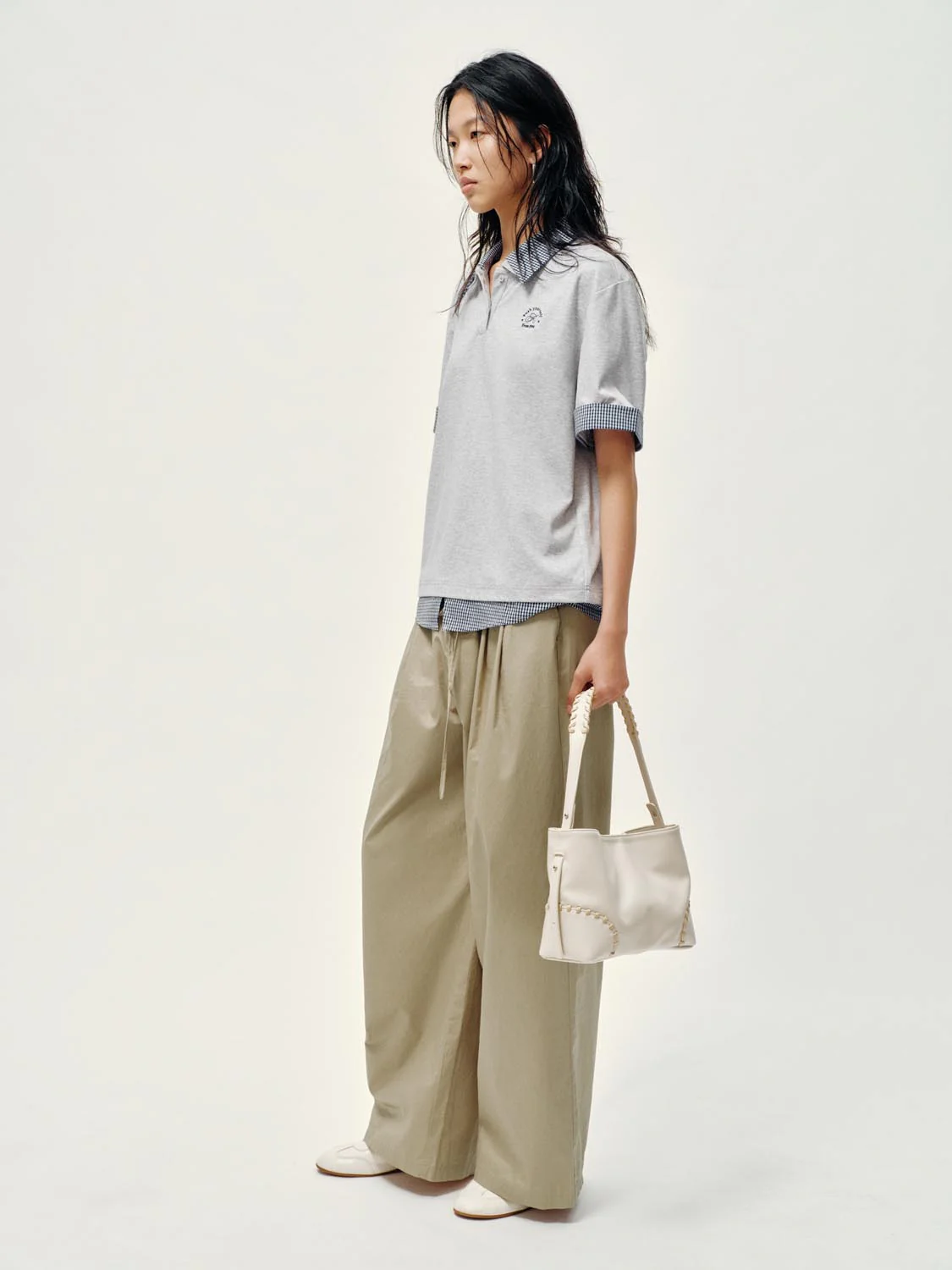 Polo Neck Contrast Trim T-Shirts - Image 4