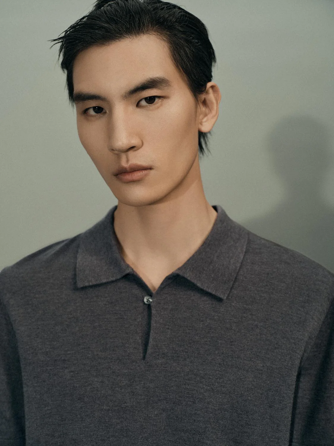 Polo Neck Knitted T-Shirts - Image 3