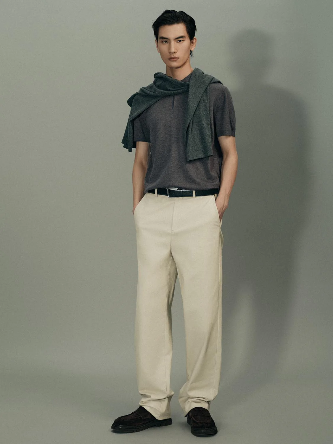 Polo Neck Knitted T-Shirts - Image 5