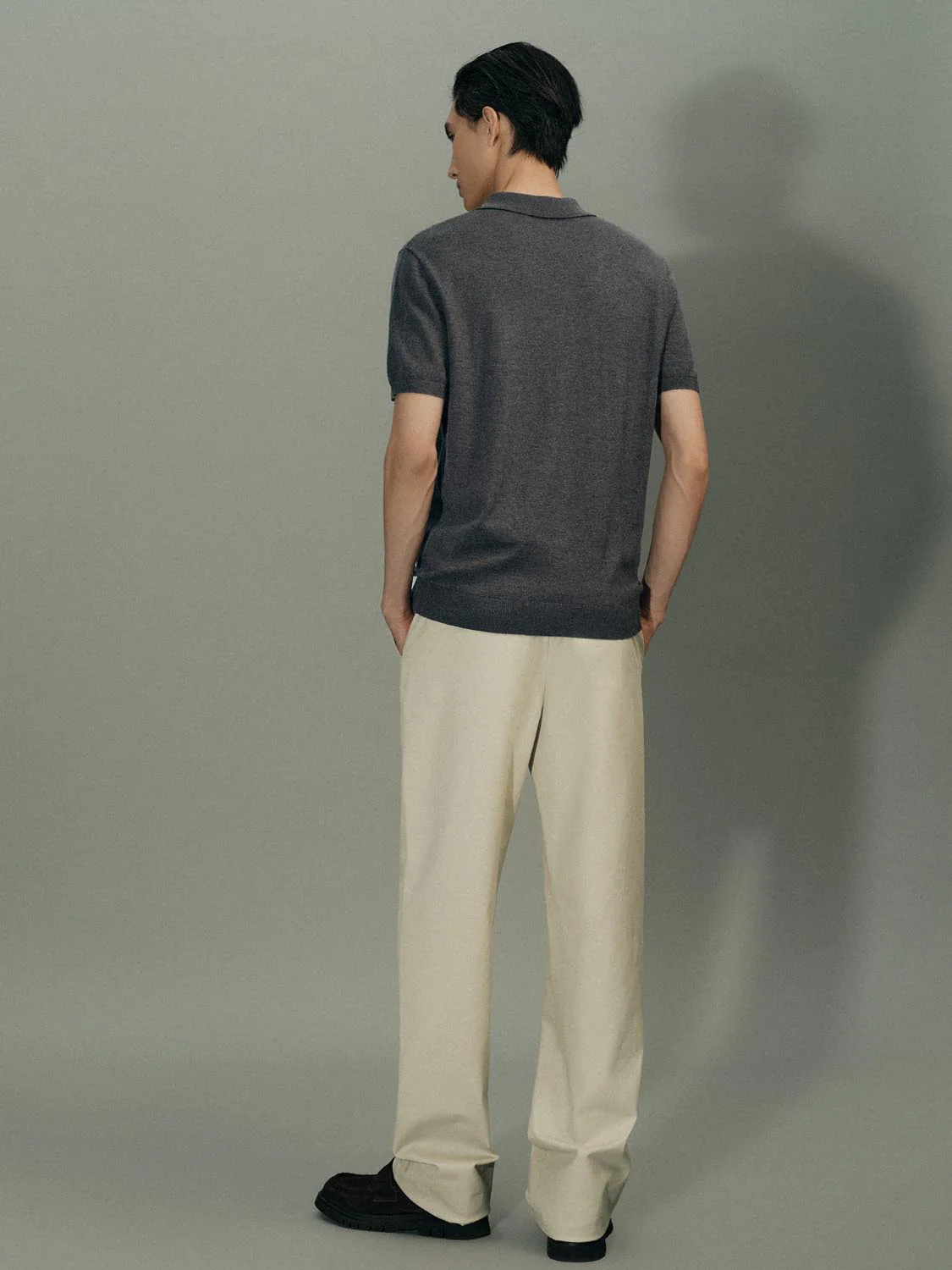 Polo Neck Knitted T-Shirts - Image 6