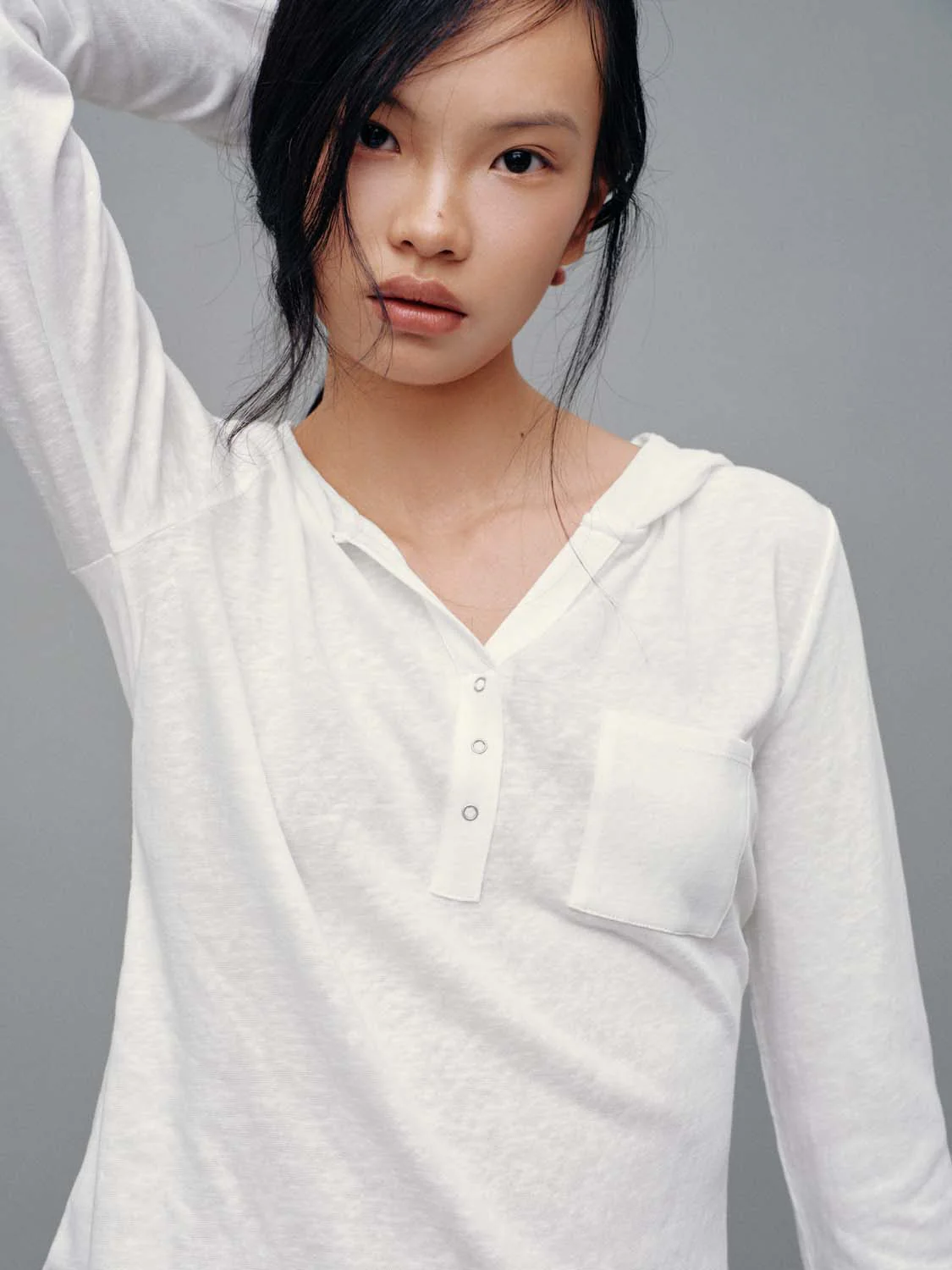 Polo Neck Long Sleeve T-Shirts - Image 3