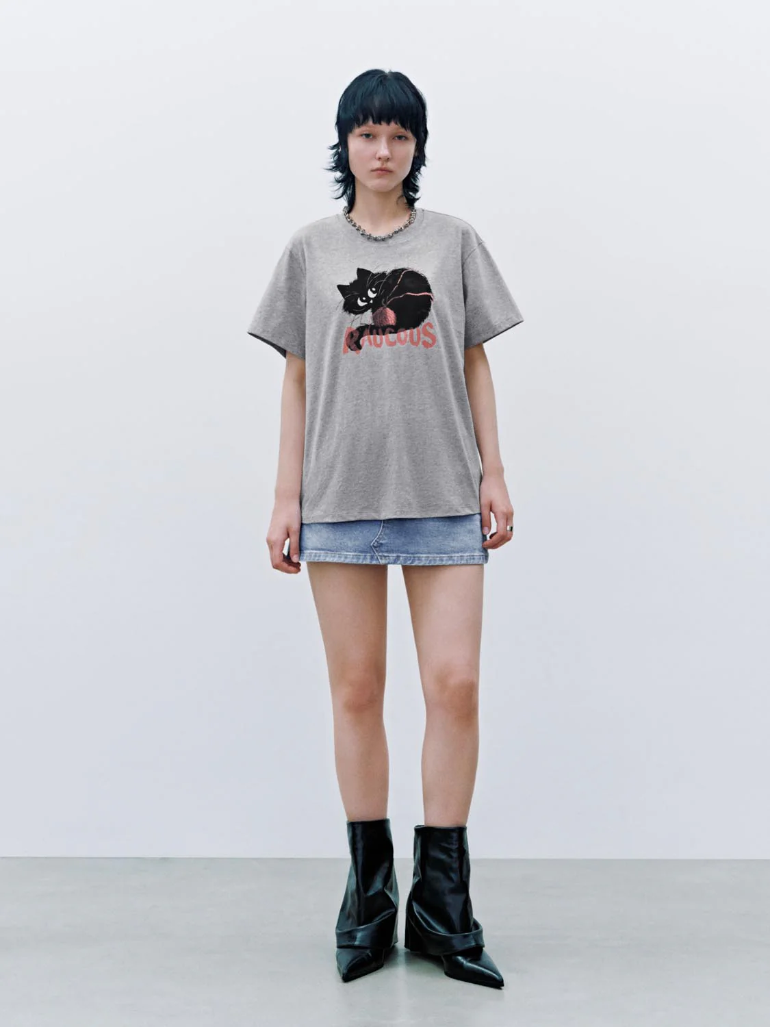 Printed Crew Neck T-Shirts - Image 12
