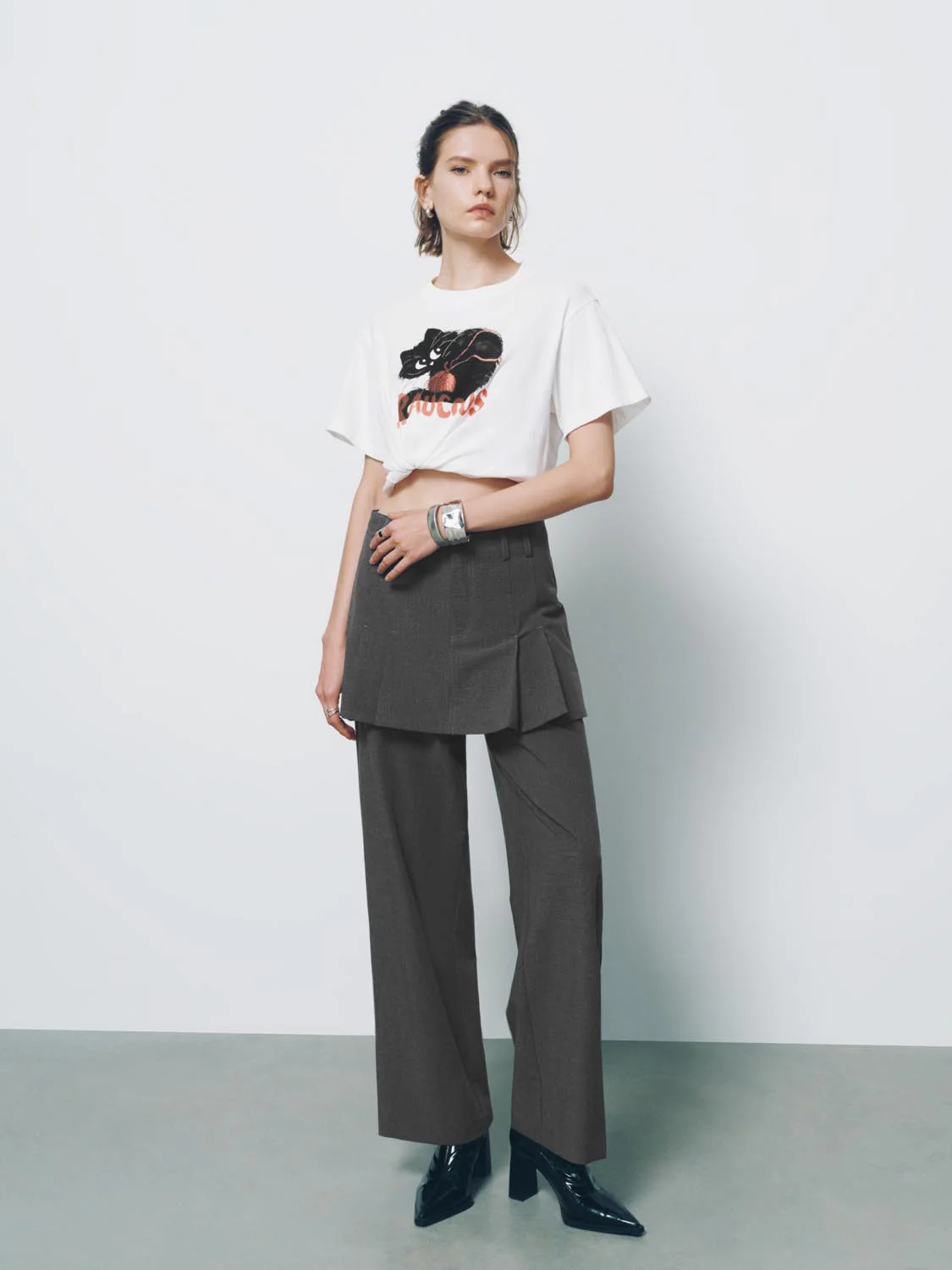 Printed Crew Neck T-Shirts - Image 5