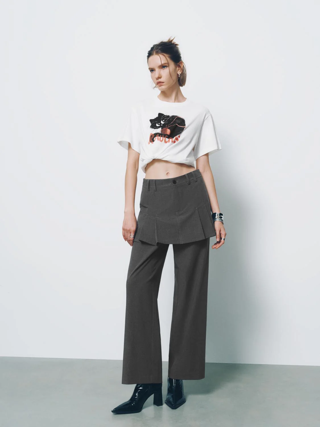 Printed Crew Neck T-Shirts - Image 6