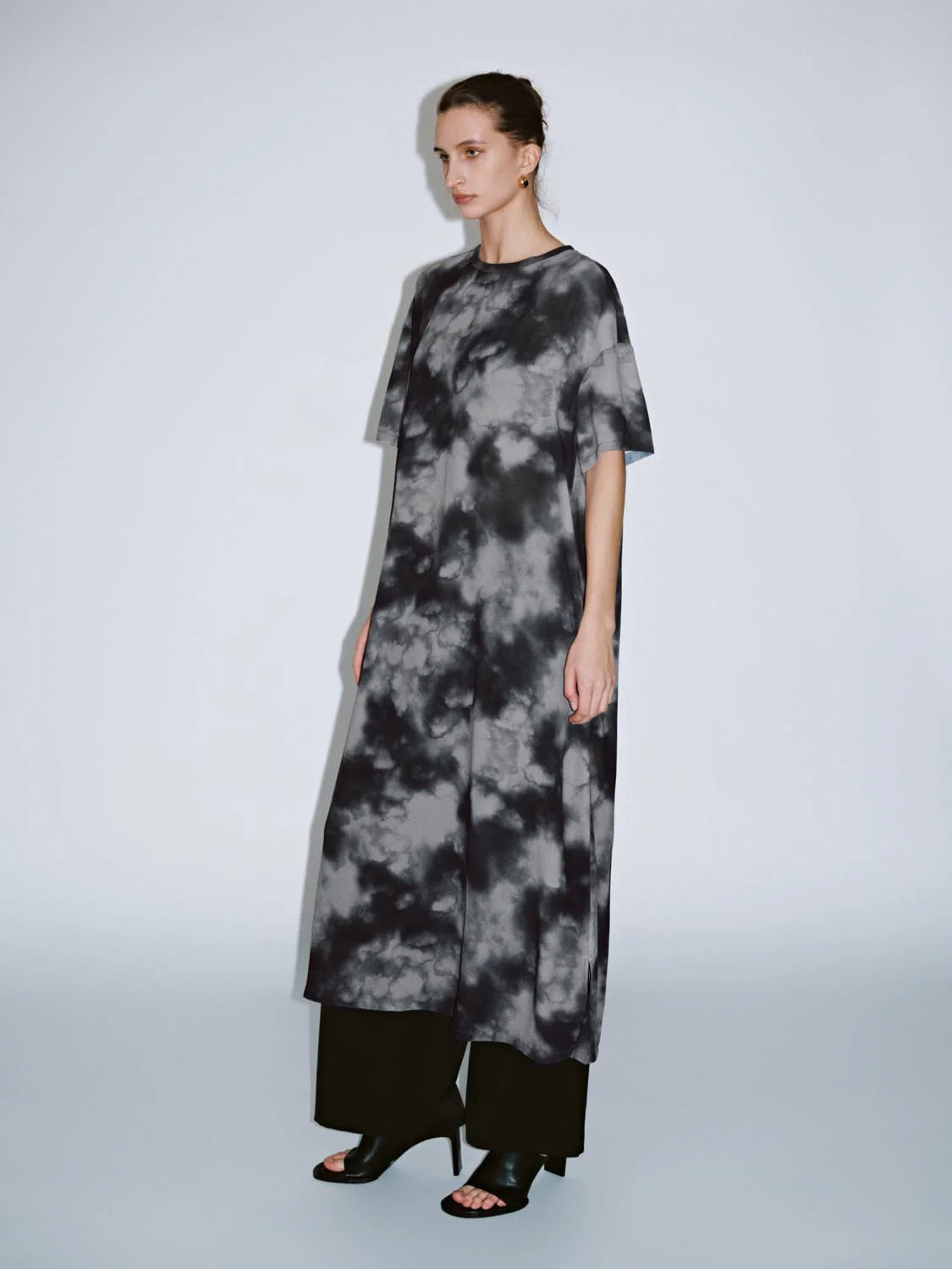 Printed Loose Straight Maxi Dresses - Image 5
