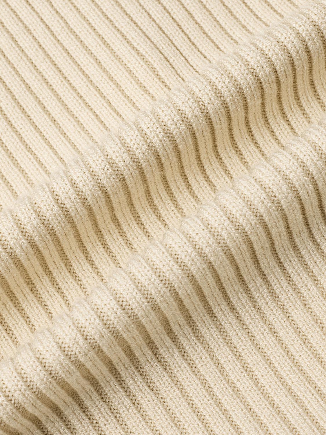 Puff Shoulder Tailored Knitted Cardigan - Image 8