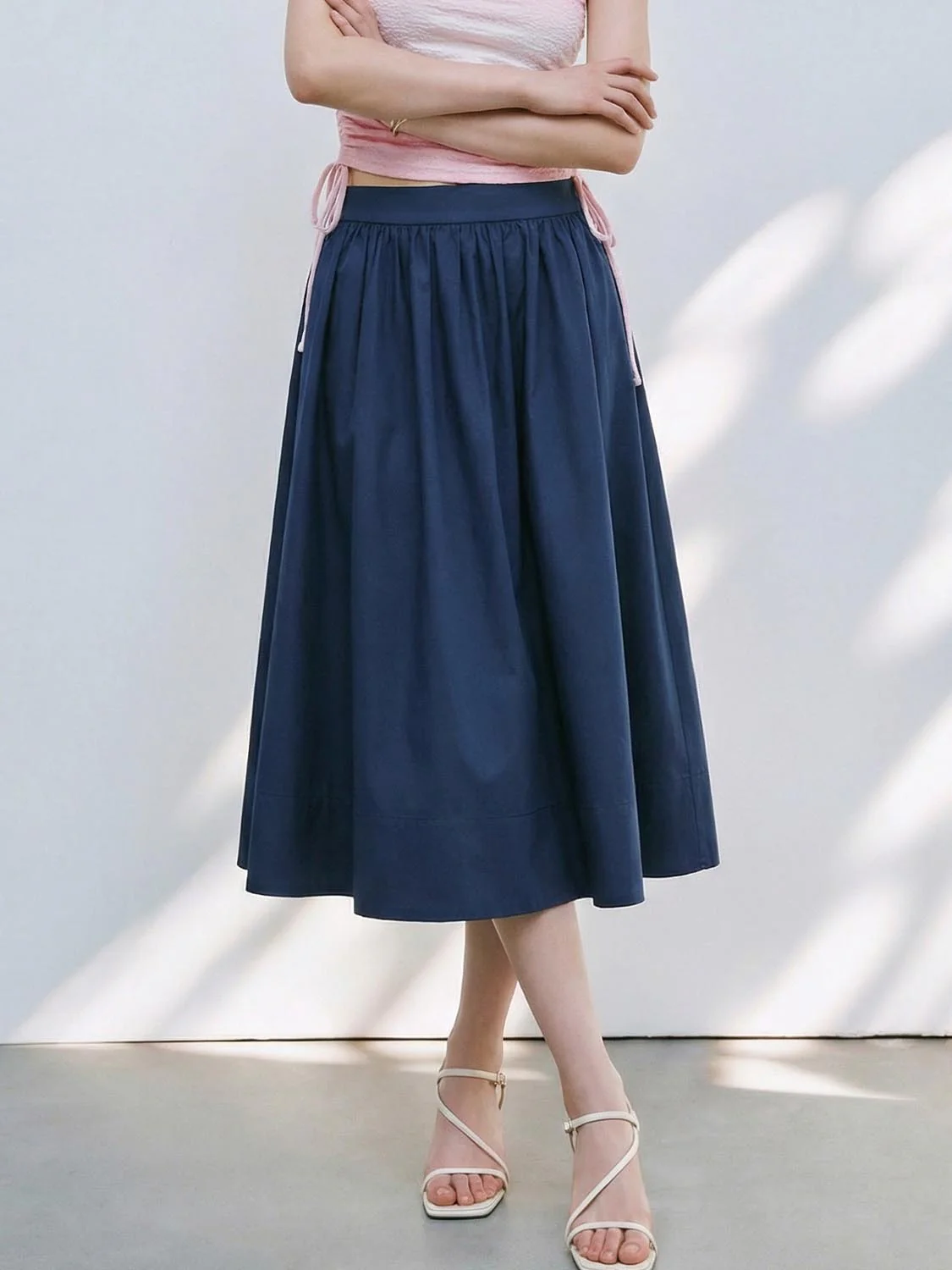Pull On A-Line Midi Skirts - Image 16