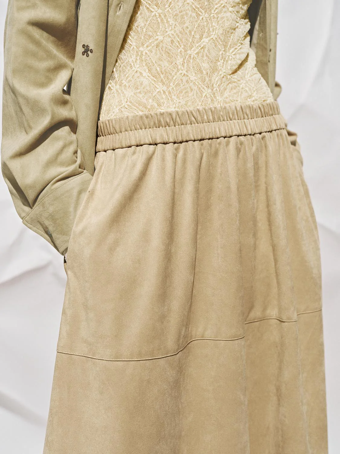 Pull On A-Line Midi Skirts - Image 5