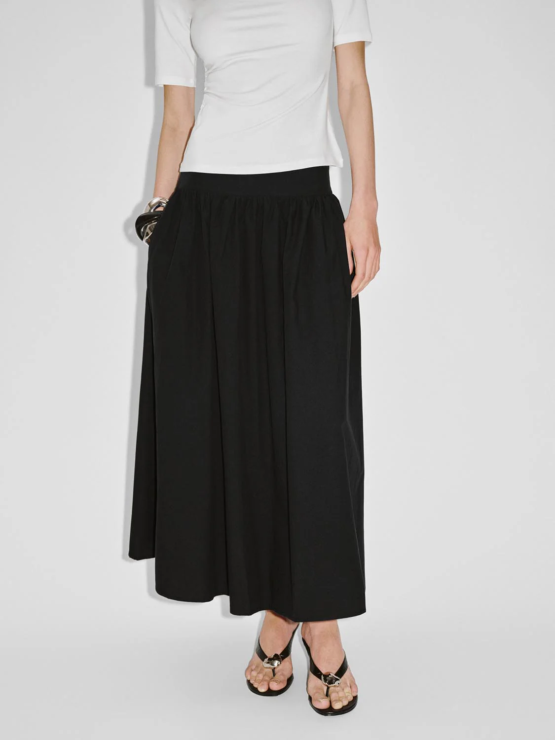 Pull On A-Line Midi Skirts - Image 17