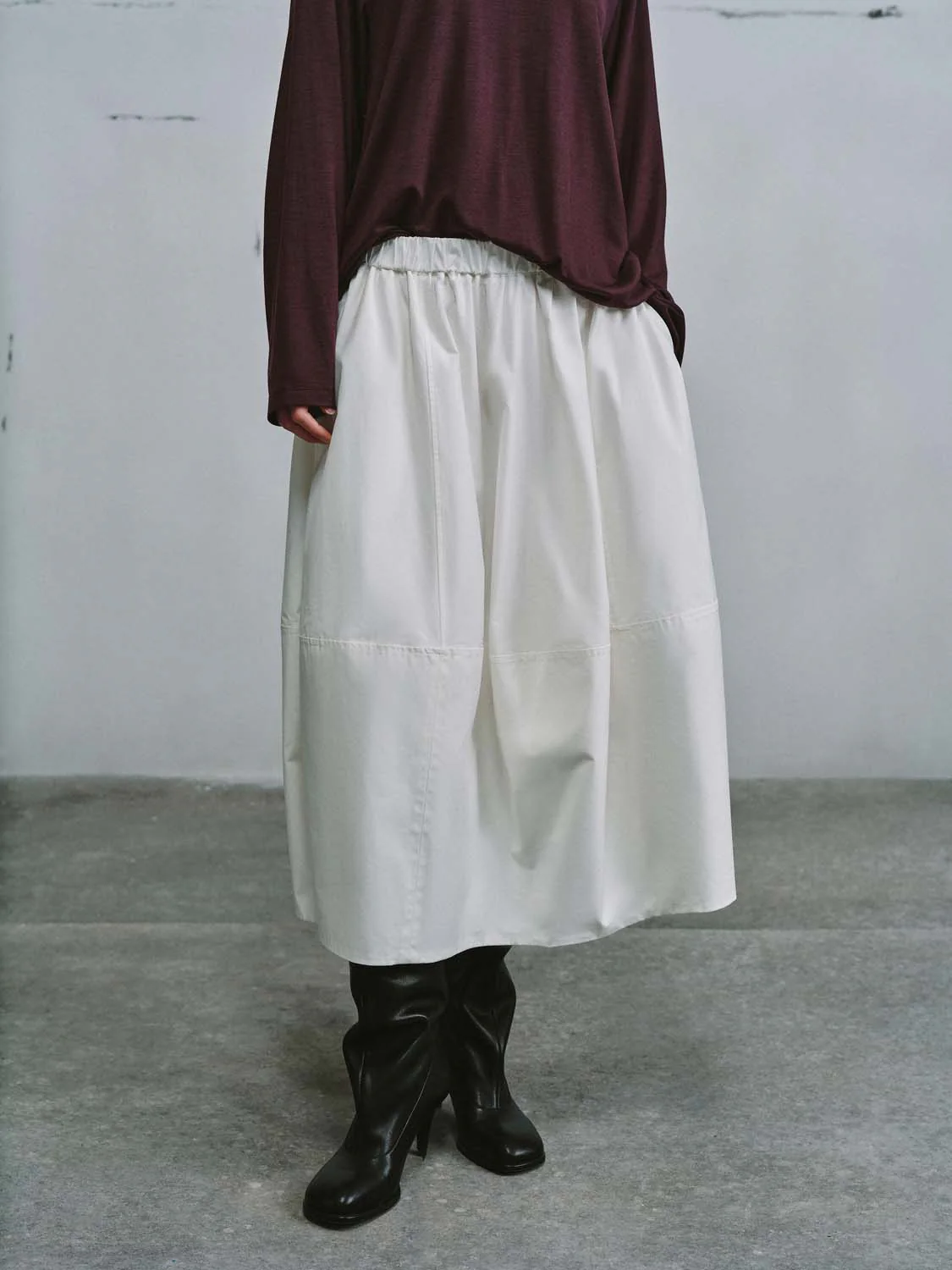 Pull On Balloon Midi Skirts - Image 3