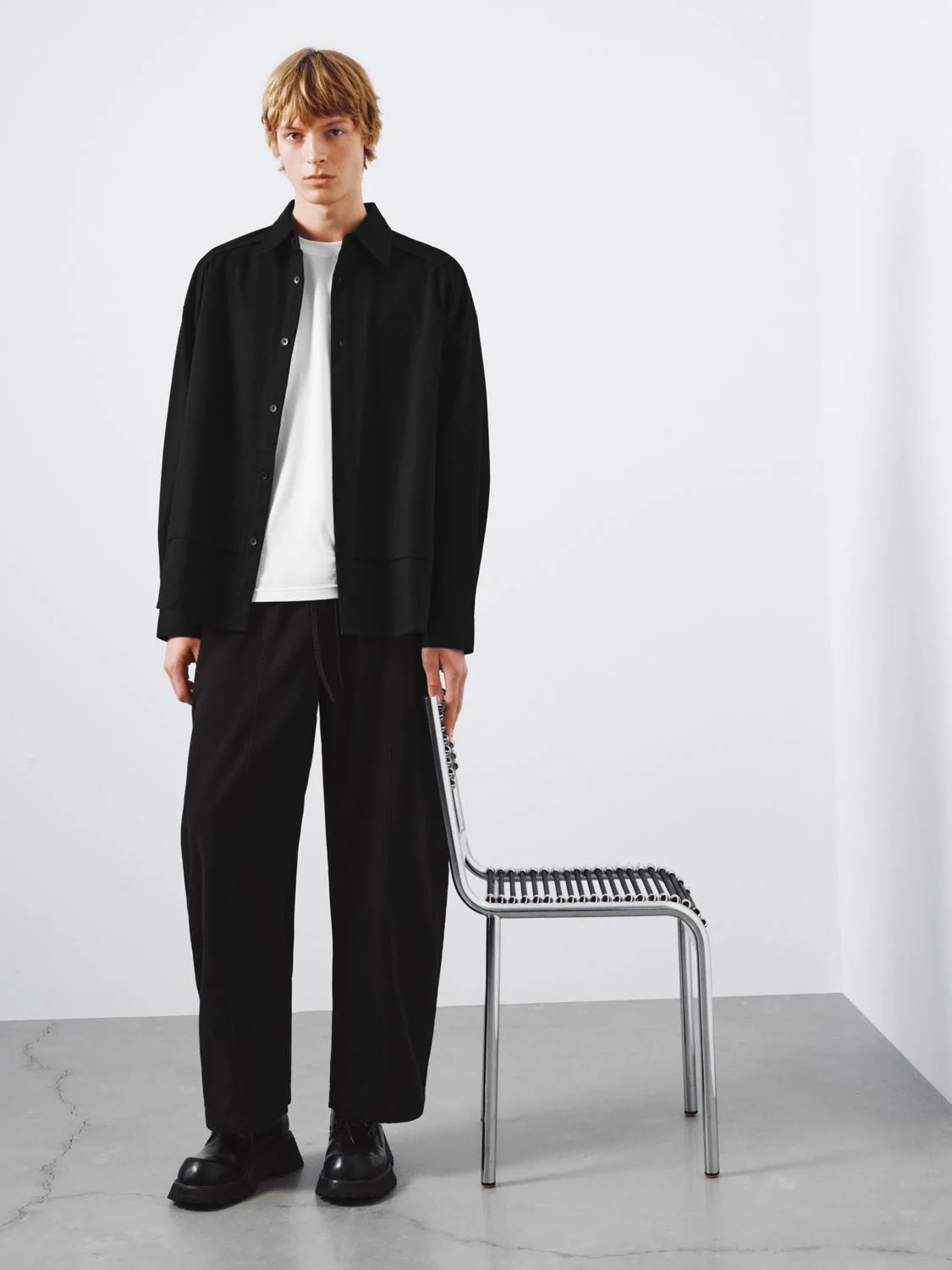 Pull On Drawstring Barrel Leg Pants - Image 6