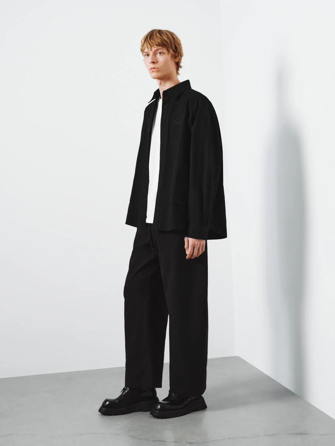 Pull On Drawstring Barrel Leg Pants - Image 7