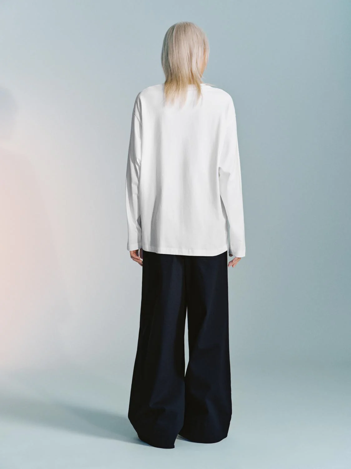 Pull On Drawstring Wide Leg Pants - Image 4