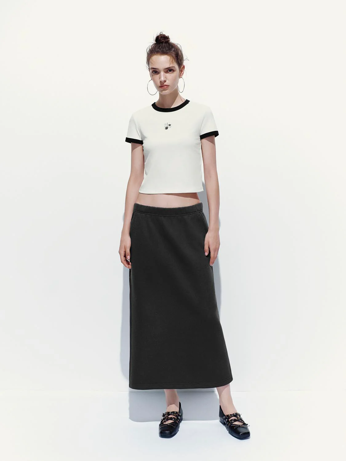 Pull On Straight Midi Skirts - Image 15