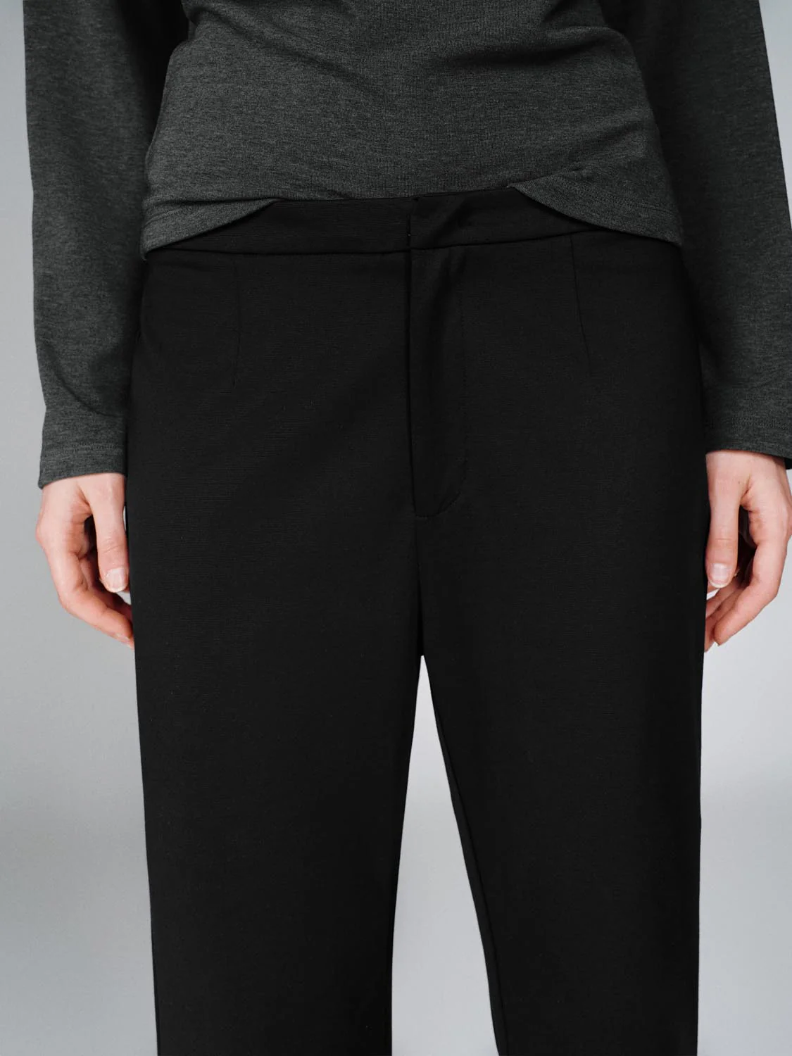 Pull On Tailored Flare Leg Pants - Image 13