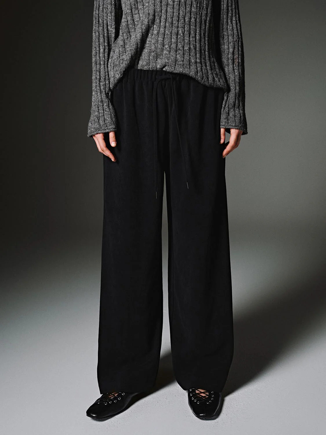 Pull On Wide Leg Pants - Image 9